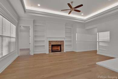 Living Room & Fireplace