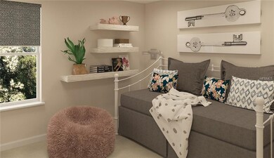 Bedroom  -  Image of furnished model
