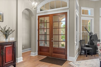 Foyer is welcoming to all who enter