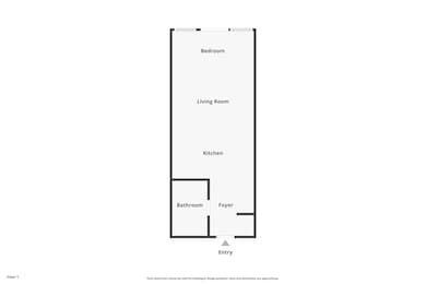 View of floor plan / room layout