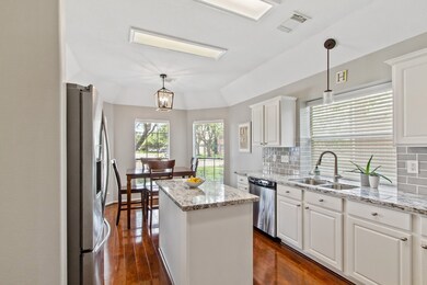 Granite counters & island