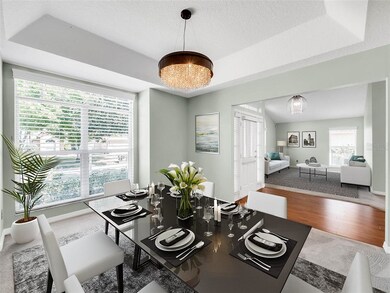 Virtually Staged Dining Room