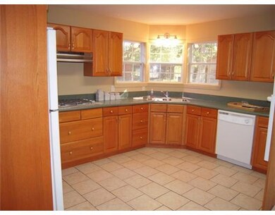 Kitchen. 15x13 with views of the back yard. Update