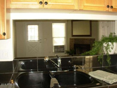 Kitchen Looking to Living Room