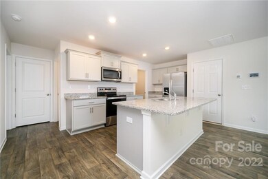 Left View of the Kitchen, Wide Hallways, Walk in Pantry and Linen Closet