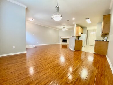 View from Dining to Kitchen/Living area