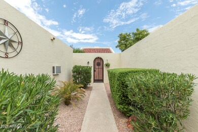 Private courtyard home