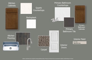 Interior design selections