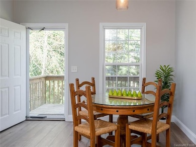 Dinning area in 35 Wilmington Street located in West Asheville. This is a 3 Bedroom, 2 Bathroom, 1088 SQ FT home that is move-in ready.