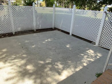Fenced Patio