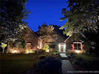 Front elevation with Perimeter lighting