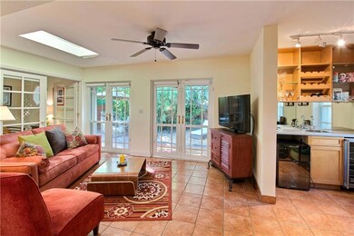 Family room/wet bar
