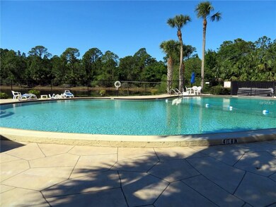 Oversized pool, fenced
