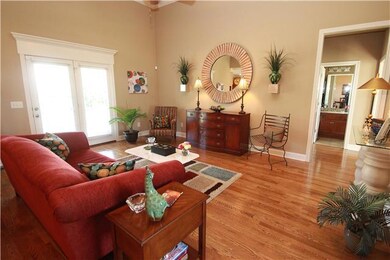 So many details in this home exhibit the care and quality of the builder. Note: the header treatment over the atrium doors. 