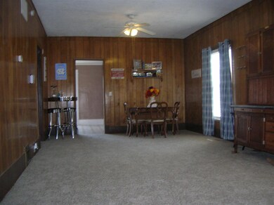 large living and dining room