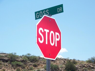 Sign at intersection of lot