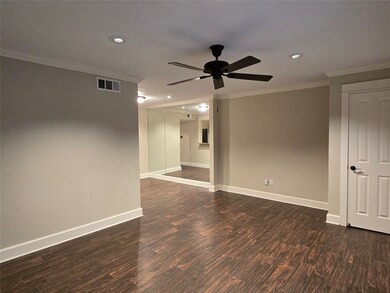 View of the dining area from the living room