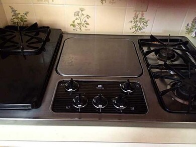 Kitchen. Gas cook top with built in griddle