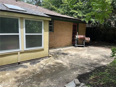 Nice size patio area