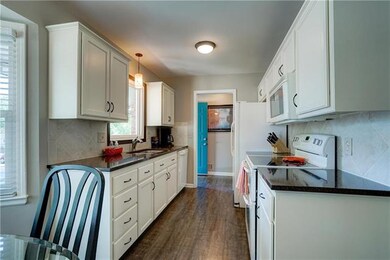 Another view of the kitchen looking towards the fr