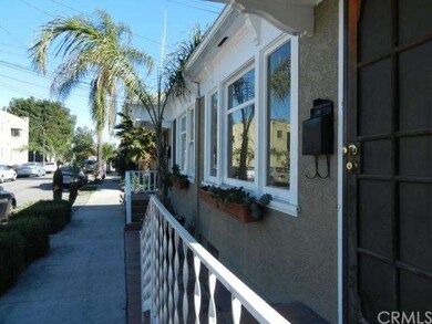 Side view of front enterance