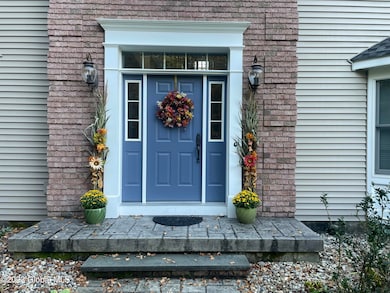 Gracious Brick & Stone Entry
