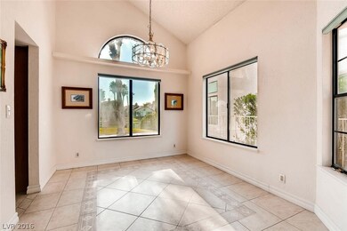 Formal Dining Room With Lake Views.