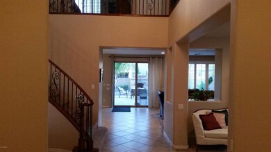 Entry through house