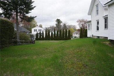 Side view of the property