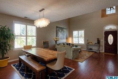 View of living room & formal dining