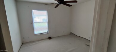 Unfurnished room with ceiling fan