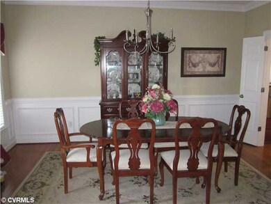 Dining Room - Crown, chair, wainscoting and shadow