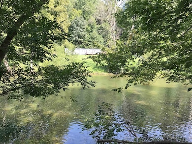 View from across creek