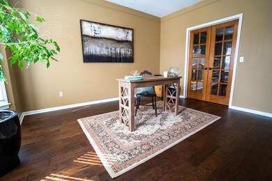 1st floor office, view from entry hallway