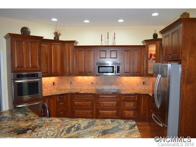 Granite and Cherry kitchen