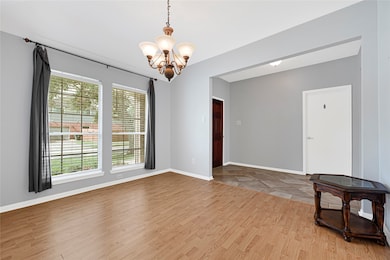 Formal dining space with easy access to the kitche
