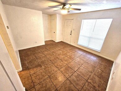 Family/Living room with new fresh paint and new ce