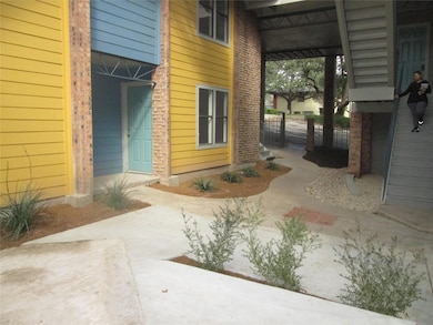 Doorway to property with fence