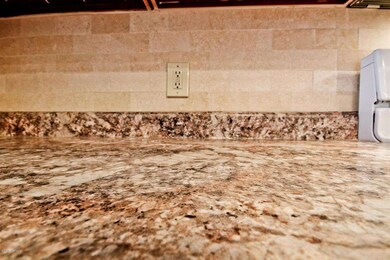 Travertine Backsplash