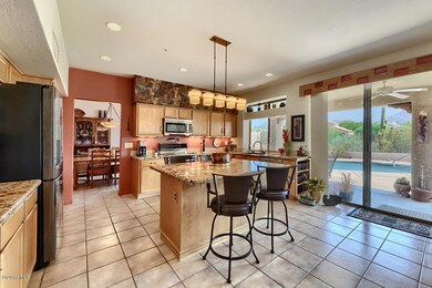 Kitchen Overlooks Mountains/Backyard