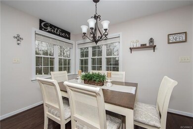 Eat-in area of the kitchen