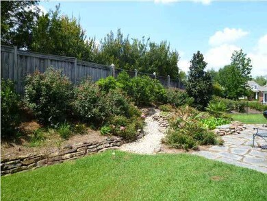 Beautiful landscaping and water garden