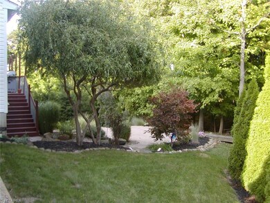 secluded patio