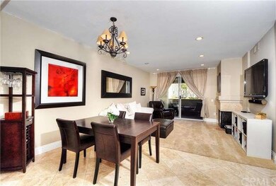 Enter into the main living space with high ceiling