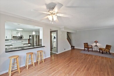 View of living room from entry