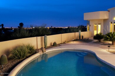 Pool and City Lights
