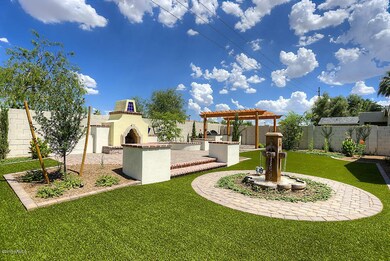 Gas Fireplace and Seating area