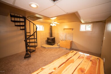 wood stove