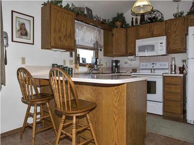 Large Eating Bar, Window overlooking backyard