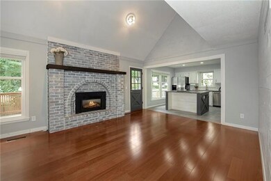 family room / kitchen